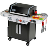 Theo Klein Grill Weber Genesis en bois (MDF), Cuisine Noir/gris