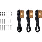 Thermaltake CT120 EX ARGB Sync PC Cooling Fan Gravel Sand ventilateurs de boîtier Brun clair, 3 pièces, 120 x 120 x 25 mm, PWM