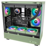 Thermaltake CT140 EX Reverse ARGB Sync PC Cooling Fan, Ventilateur de boîtier Vert clair