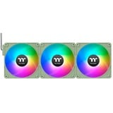 Thermaltake CT140 EX Reverse ARGB Sync PC Cooling Fan ventilateurs de boîtier Vert clair, 3 pièces, 140 x 140 x 25 mm, PWM