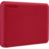 Toshiba Canvio Advance disque dur externe 2000 Go Rouge Rouge, 2000 Go, 2.5", 2.0/3.2 Gen 1 (3.1 Gen 1), Rouge