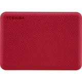Toshiba Canvio Advance disque dur externe 2000 Go Rouge Rouge, 2000 Go, 2.5", 2.0/3.2 Gen 1 (3.1 Gen 1), Rouge