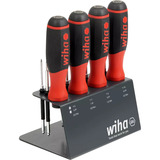 Wiha Set de tournevis dynamométriques easyTorque, 13 pièces Noir/Rouge