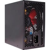 Xilence Performance C XP600 alimentation 450 watt Noir, 1x PCIe, 450 W, 110 - 240 V, 600 W, 50 Hz, +12V,+12V2,+3.3V,+5V,+5Vsb,-12V, Actif
