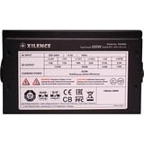Xilence Performance C XP600 alimentation 450 watt Noir, 1x PCIe, 450 W, 110 - 240 V, 600 W, 50 Hz, +12V,+12V2,+3.3V,+5V,+5Vsb,-12V, Actif
