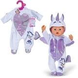 ZAPF Creation BABY born Unicorn Onesie 43cm, Accessoires de poupée BABY born Unicorn Onesie 43cm, Combi pantalon pour poupée, 3 an(s)