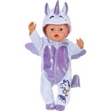 ZAPF Creation BABY born Unicorn Onesie 43cm, Accessoires de poupée BABY born Unicorn Onesie 43cm, Combi pantalon pour poupée, 3 an(s)