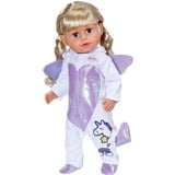 ZAPF Creation BABY born Unicorn Onesie 43cm, Accessoires de poupée BABY born Unicorn Onesie 43cm, Combi pantalon pour poupée, 3 an(s)