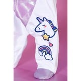 ZAPF Creation BABY born Unicorn Onesie 43cm, Accessoires de poupée BABY born Unicorn Onesie 43cm, Combi pantalon pour poupée, 3 an(s)