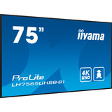 iiyama LH7565UHSB-B1, Affichage public Noir