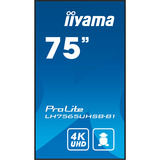 iiyama LH7565UHSB-B1, Affichage public Noir