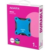 ADATA SD620 1 To Micro-USB B 3.2 Gen 2 (3.1 Gen 2) Bleu SSD externe Bleu, 1 To, Micro-USB B, 3.2 Gen 2 (3.1 Gen 2), 520 Mo/s, 10 Gbit/s, Bleu
