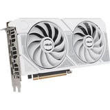 ASUS Dual -RTX5060-O8G-WHITE NVIDIA GeForce RTX 5060 8 Go GDDR7, Carte graphique Blanc, GeForce RTX 5060, 8 Go, GDDR7, 128 bit, 7680 x 4320 pixels, PCI Express 5.0