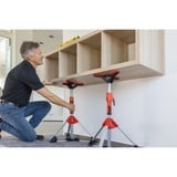 BESSEY Support de plafond et de montage STE90, Soutien Argent/Rouge