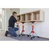 BESSEY Support de plafond et de montage STE90, Soutien Argent/Rouge