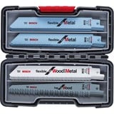 Bosch 2 607 010 902 Lame de scie sauteuse, à chantourner et sabre Lames de scie sabre 20 pièce(s), Jeu de lames de scie Lames de scie sabre, Métal, Bois, Blanc, Bleu, 20 pièce(s)