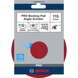 Bosch 2 608 601 721 accessoire pour meuleuse d'angle Assiette-support, Patin de ponçage Assiette-support, 11,5 cm, Bosch, Noir, 13300 tr/min, Plastique