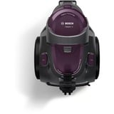 Bosch BGC05AAA1 Aspirateur Sec Sans sac Violet/gris, Sec, Sans sac, HEPA, Cyclonique, 78 dB, Gris