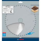 Bosch Lames de scies circulaires Optiline Wood, Lame de scie Bois, 25 cm, Bosch, 950 g, 1 pièce(s)