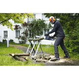 Bosch Tronçonneuse sans fil GKE 18V-40 Professional, 18 Volt, Scie à chaîne Bleu