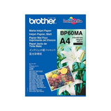 Brother BP-60MA papier jet d'encre A4 (210x297 mm) Mat 25 feuilles Blanc Impression à jet d'encre, A4 (210x297 mm), Mat, 25 feuilles, 145 g/m², Blanc