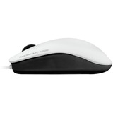 CHERRY MC 1000 Souris filaire, blanc grisé, USB Blanc, blanc grisé, USB, Ambidextre, Optique, USB Type-A, 1200 DPI, Gris