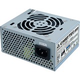 Chieftec SFX-250VS unité d'alimentation d'énergie 20+4 pin ATX Argent alimentation 250 watt Gris, 250 W, 230 V, 50 Hz, 3 A, Actif, 80 W