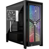 Corsair FRAME 4000X RS boîtier midi tower Noir | 2x USB-A | 1x USB-C | RGB | Verre Trempé