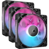 Corsair iCUE LINK RX120 RGB Triple Reconditionné ventilateurs de boîtier Noir, 3 pièces, 120 x 120 x 25 mm, PWM