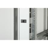 Digitus Armoire réseau série Unique - 800x800 mm (LxP), Armoire informatique Gris clair