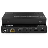 Digitus Kit d'extension KVM HDMI 4K HDBaseT, Extension HDMI Noir