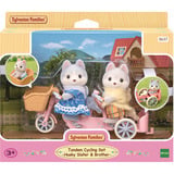 EPOCH Sylvanian Families - Ensemble de Jeu Tandem avec Figurines, Jouets de construction 