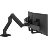 Ergotron HX Desk Dual Monitor Arm, Support de moniteur Noir, Boulon traversant, 15,9 kg, 81,3 cm (32"), 400 x 400 mm, Réglage de la hauteur, Noir