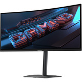 GIGABYTE GS34WQCA Écran Gaming Incurvé 34" WQHD – 3440 x 1440, 1500R, 120Hz, 1ms, 300 cd/m², FreeSync Premium, HDR Ready, HDMI 2.0, DisplayPort 1.4 Moniteur UltraWide  Noir, 1500R, 120Hz, 1ms, 300 cd/m², FreeSync Premium, HDR Ready, HDMI 2.0, DisplayPort 1.4, 86,4 cm (34"), 3440 x 1440 pixels, Wide Quad HD, LCD, 1 ms, Noir