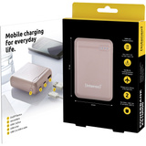 Intenso XS10000 Lithium Polymère (LiPo) 10000 mAh Rose, Powerbank Rose, 10000 mAh, Lithium Polymère (LiPo), Rose