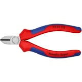 KNIPEX 70 02 125, Tenailles de cran Rouge/Bleu