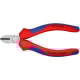 KNIPEX Pince coupante 70 02 125, Tenailles de cran Rouge/Bleu