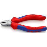KNIPEX Pince coupante 70 02 125, Tenailles de cran Rouge/Bleu