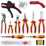 KNIPEX Set d'extension Électro II, 14 pièces, Set d'outils 
