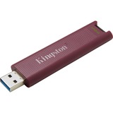 Kingston DataTraveler Max 512 Go, Clé USB Bordeaux, DTMAXA/512Go, USB-A 3.2 Gen 2 (10 Gbit/s)