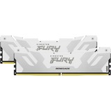 Kingston FURY Kit 32 Go DDR5-6400, Mémoire vive Blanc