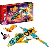 LEGO Ninjago - Le jet dragon d’or de Zane, Jouets de construction 71770