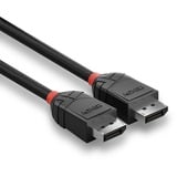 Lindy 36492 câble DisplayPort 2 m Noir Noir, 2 m, DisplayPort, DisplayPort, Mâle, Mâle, 4096 x 2160 pixels
