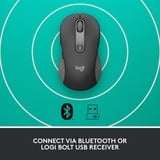 Logitech Signature M650, Souris Graphite, Taille L