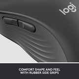 Logitech Signature M650, Souris Graphite, Taille L