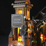 Lumibricks Gare steampunk, Jouets de construction 