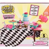 MGA Entertainment Make It Mini Birthday Multipack, Bricolage Miniverse Make It Mini Birthday Multipack, 8 an(s), Multicolore, Plastique, Résine