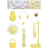 MGA Entertainment Rainbow High Winter Wonderland Doll- Sunny (Yellow), Poupée Rainbow High Winter Wonderland Doll- Sunny (Yellow), Poupée mannequin, Femelle, 4 an(s), Garçon/Fille, 280 mm, Multicolore