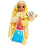 MGA Entertainment Rainbow High Winter Wonderland Doll- Sunny (Yellow), Poupée Rainbow High Winter Wonderland Doll- Sunny (Yellow), Poupée mannequin, Femelle, 4 an(s), Garçon/Fille, 280 mm, Multicolore