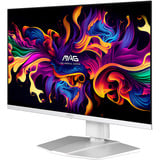 MSI MAG 272QPWDE QD-OLED X28 26.5" Moniteur gaming Blanc, 1x DisplayPort, 2x HDMI, 1x USB-C, 280 Hz, 67,3 cm (26.5"), 2560 x 1440 pixels, Wide Quad HD, QD-OLED, 0,031 ms, Blanc